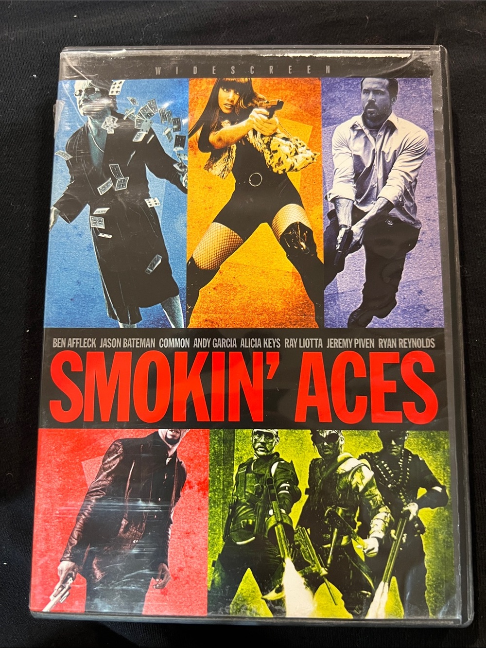 Smokin Aces (DVD, 2007, Widescreen) Ben Affleck, Ryan Reynolds, Alicia Keys z30